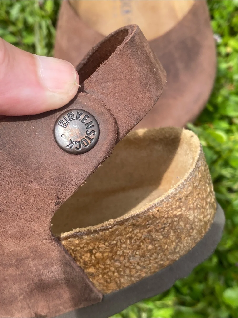 Birkenstock Messina womens oiled Brown Leather Mary Jane Sandals 40/9